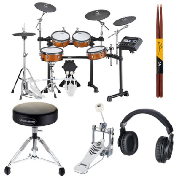 Yamaha DTX8K-M Real Wood Bundle